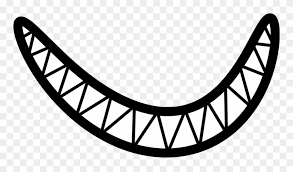 Download File Sharp Shark Svg Mouth Svg Clipart 1308618 Pinclipart