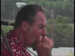 Guitarist Paul Kanaras who replaced Jimmy Thackery in The Nighthawks lineup  at the Berlin Blues Fest