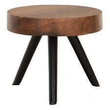 Durable material enables it to weather the elements in style. Disk Round Teak Coffee Table Must Living Tentation