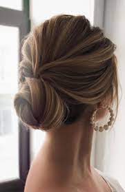 Elegant Prom Updo Wedding Hairstyles For Medium Length Hair Bridal Hair Updo Medium Length Hair Styles Hair Up Styles