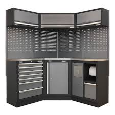 With cabinets that come in many different styles, you can get one that matches your home. Sealey Workshop Corner Cabinet Set 7 Piece Garagepride
