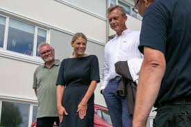 Member of the folketing, the social democratic party. Trine Bramsen Tog Pa Tur Med Kertemindes Eneste Forsvarsvaerk Kjerteminde Avis