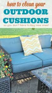 How To Clean Outdoor Cushions And Save Your Money Cleaning Outdoor Cushions Clean Outdoor Furniture Outdoor Cushions