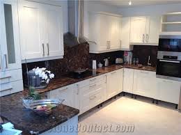 Breaking down the cost for installation of granite countertops per square foot. Dark Emperador Marble Kitchen Countertop From Ireland Stonecontact Com