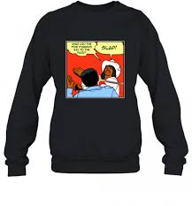 Comic Con What Did The Five Fingers Say To The Face Chappelle S Show Rick James Sweatshirt Ateelove In 2020 Rick James Sweatshirts Black And Navy