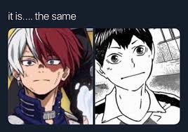 Pin By Dr Delicious On Anime Anime Funny Haikyuu Anime My Hero Academia Memes