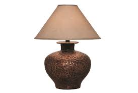 Table Lamp Hammered Copper Living Spaces Silver Table Lamps Copper Table Lamp Traditional Table Lamps
