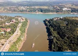 De paul (sub 72'), n. Triple Frontier Tri Border Junction Of Paraguay Argentina And Stock Image Image Of Confluence Iguaa 133897845