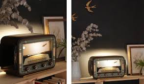 Diy Transformez Une Radio Vintage En Lampe D Ambiance Une Hirondelle Dans Les Tiroirs Diy Deco Diy Diy Tete De Lit