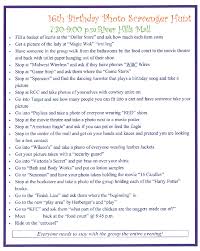 Birthday Scavenger Hunt Ideas For Adults Around Town Mall Photo Scavenger Hunt Ideas For Teens Mall Scavenger Hunt Scavenger Hunt Party Photo Scavenger Hunt