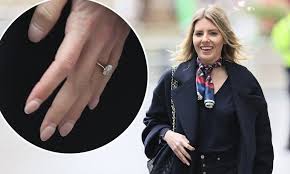 Caitriona up husband separated confirmed after. Mollie King Flashes Engagement Ring As She Arrives At Radio After Stuart Broad Proposed Daily Mail Online
