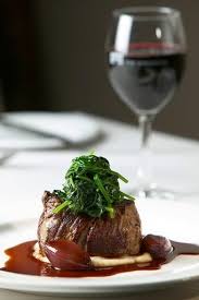 Filet Mignon With Red Wine Sauce Free Recipe Below Gourmet Recipes Food Food Plating