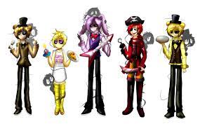 Five Nights At Freddy S X3333 Http Idafanaticanime Deviantart Com Art Five Nights At Freddy S Animatronics Human Five Nights At Freddy S Five Night Freddy S