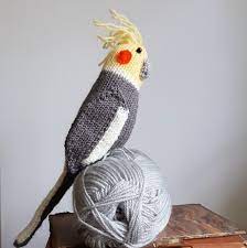 5 out of 5 stars. Knitted Cockatiel Nicky Fijalkowska