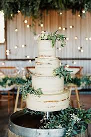 30 Beautiful Wedding Cakes The Best From Pinterest Summer Wedding Cakes Greenery Wedding Decor Wedding Table Toppers