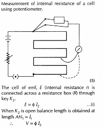 Ic1 is an oscillator counter ic consisting a built in oscillator stage and the frequency of the oscillator could be tweaked through potentiometer p1 in order that the. Important Questions For Cbse Class 12 Physics Potentiometer Cell And Their Combinations