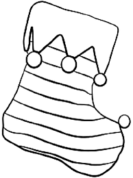 Mandala, heart, pattern to print color; Stripe Christmas Stockings Coloring Pages Netart