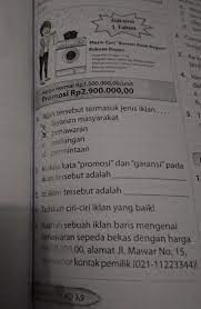 Makna Kata Promosi Dan Garansi Pada Iklan Tersebut Adalah Brainly Co Id
