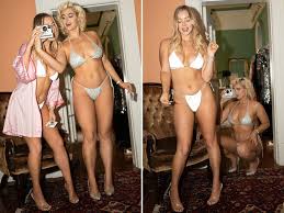 Stefania Ferrario and Paige De Cinque -- Double Trouble Down Undah!