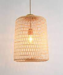5% coupon applied at checkout. Repurposed Asian Fishing Trap Basket Bamboo Light