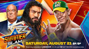 The event will stream live exclusively on peacock in the united states and on wwe network everywhere else. Wwe Summerslam 2021 Match Card How To Watch Start Time And More Gamespot