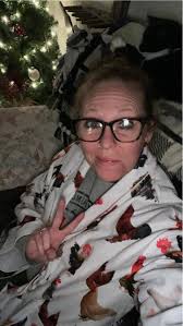 Loving my new chicken robe I got for Christmas ❤️🤣