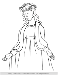 If you love disney princesses, you'll love the queen.frozen stole the some of the colouring page names are queen bee at, princess crown for royal family netart, lol doll lol dolls, alphabet q for queen alphabet, st. Mary Queen Of May Crowning Coloring Page The Catholic Kid