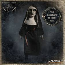 It is portrayed by bonnie aarons and joseph bishara. The Nun Doll Mezco The Conjuring Universe 46 Cm Blacksbricks