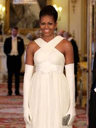 Michelle Obama Wears Tom Ford to Dinner With the Royals