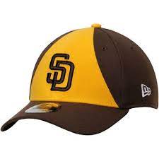 Men S New Era Gold Brown San Diego Padres Team Classic 39thirty Flex Hat San Diego Padres San Diego Padres Hat New Era