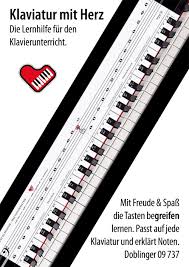 Online gratis bilder zum ausmalen für schule klavier vorlage zum malen gratis. Ancora Klaviatur Mit Herz Bernhard Rauchbauer Lernhilfe Fur Klavier Piano Und Keyboard Shop2rock