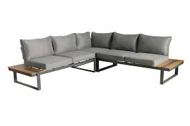 Rattan gartenset, sitzgarnitur mit sitzkissen, polyrattan + stahl, grau 60 x 58,5 x 89,5 cm. Grosse Garten Sitzgruppe Tampa Lounge 240cm Grau Inkl Kissen Riess Ambiente De