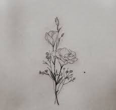 Flower tattoo design was last modified: Pinterest Linell Wildflower Tattoo Tattoos Simple Flower Tattoo