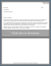 During this time of change, here are some funny farewell message to coworkers you can recite or share on their card to let them know how much they will be missed and congratulations. don't worry about setting a budget for your retirement. Sample Farewell Letters For Retirement Lovetoknow