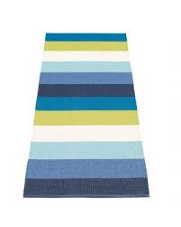 pappelina molly blue design plastic rug 4 sizes available