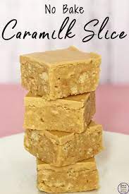 No Bake Caramilk Slice Recipe Dessert Recipes Cooking And Baking Food Processor Recipes