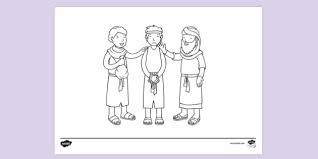 The ancient rome pages are good for stories of jesus. Bible Colouring Page Of Joseph And His Brothers Resources