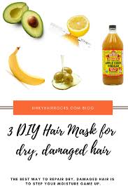 If you have fragile hair and damaged ends that tend to break, this is the mask for you. 3 Diy Hair Mask For Dry Damaged Hair Kinky Hair Rocks