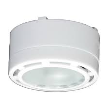 American Lighting Lvpx20wh Line Voltage Single Puck Light Kit 20 Watt 120 Volt Ac White Under Cabinet Puck Lights Indoor Fixtures Lighting