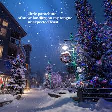 Snowflake Haiku Winter Poetry Haiku Poems Christmas Poetry