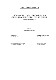 Check spelling or type a new query. Program Kerja Laboratorium Ipa Pdf