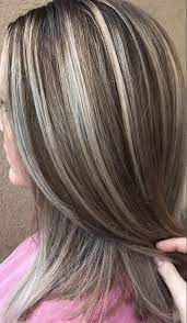 Highlights Frosted Hair Hair Styles Blending Gray Hair