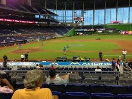 miami marlins marlins park seating chart interactive map