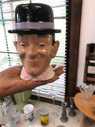 Englishman Stan Laurel Ceramic Bust (1890–1965)