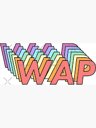 wap magnet by ind3finite sticker design magnets aesthetic stickers