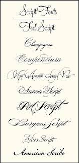 Wedding Font Combinations Paperblog Tattoo Fonts Cursive Tattoo Script Fonts Tattoo Fonts