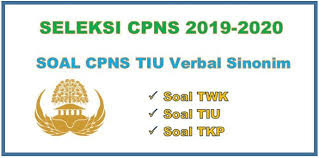 Contoh Soal Cpns Tiu Verbal Sinonim Dan Pembahasan Latihan Belajar Membaca