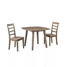 Reclaimed barnwood kitchen table by everettco available at withal now. Buy 3pc Boulder Extendable Dining Table Set Wire Brush Barnwood Brown Boraam Online In Turkey 81781861