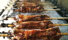 Roasting lamb is a special easter tradition for greeks all over the world. Mixed Feelings About The Greek Easter Lamb On The Spit Olive Tomato