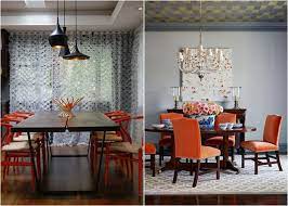 Rated 4.5 out of 5 stars. How To Use Orange Colors Creatively And Add Interest To Modern Dining Room Decorating